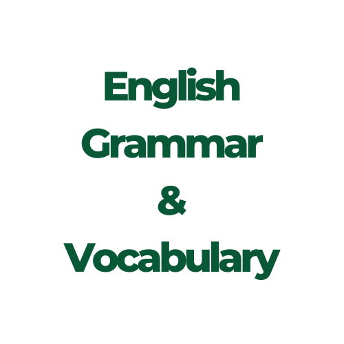 English Grammar & Vocabulary - 12 Weeks